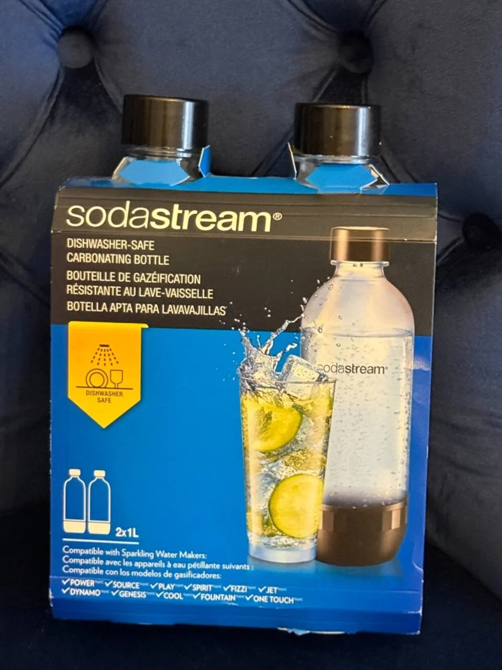 NIP Twin Pack Plastic Sodastream Bottles (2, Twin Pack)